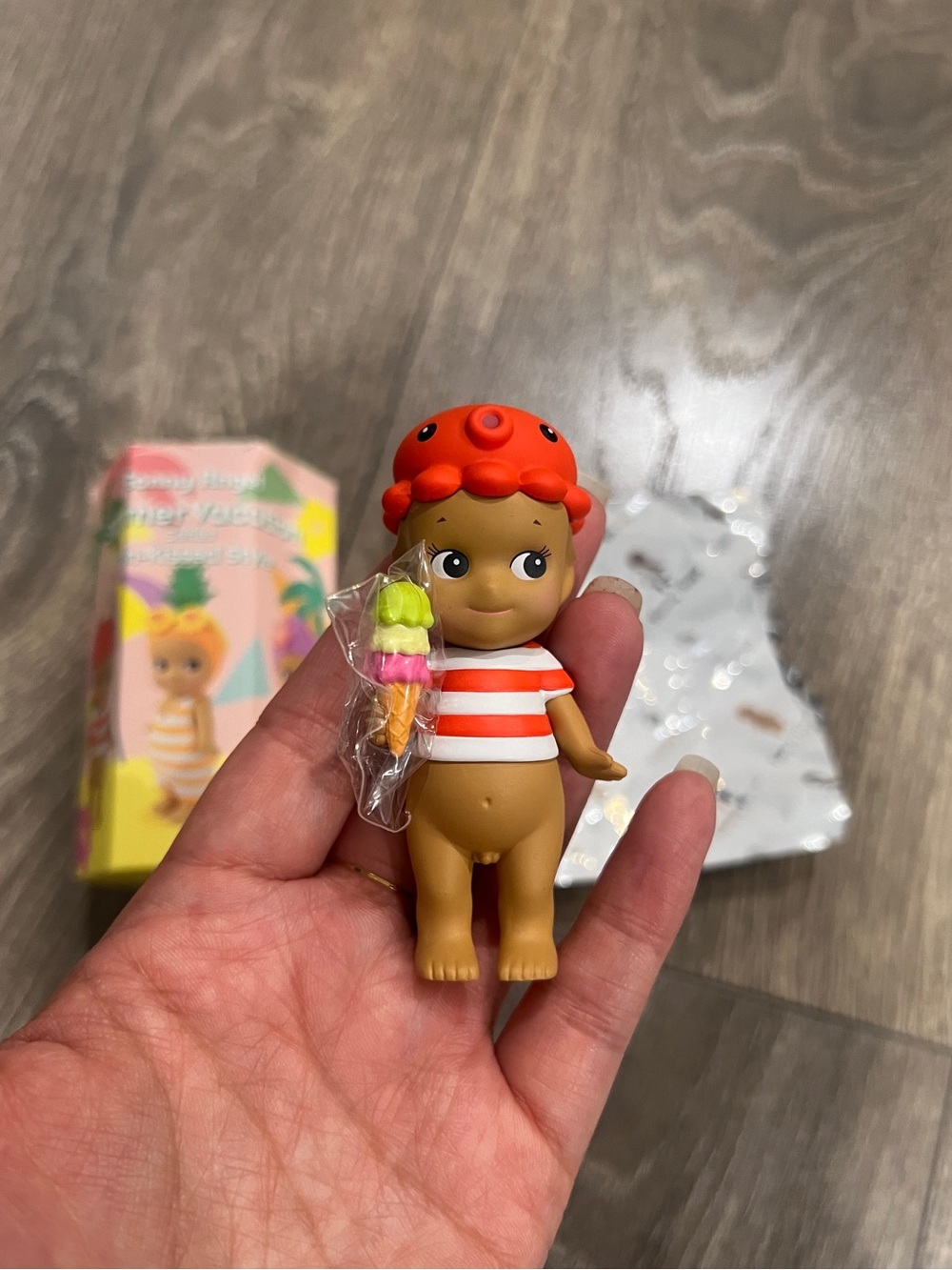 Brand NEW Sonny Angel Summer Vacation Series Mini Figure - octopus